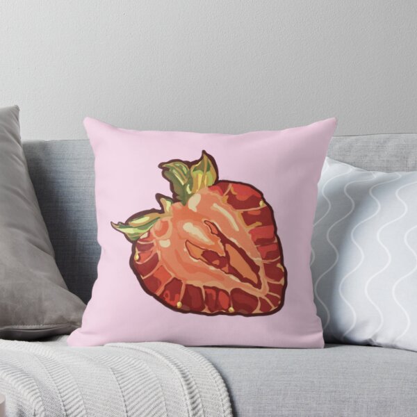 Item preview, half strawberry designed and sold by chuuberry.