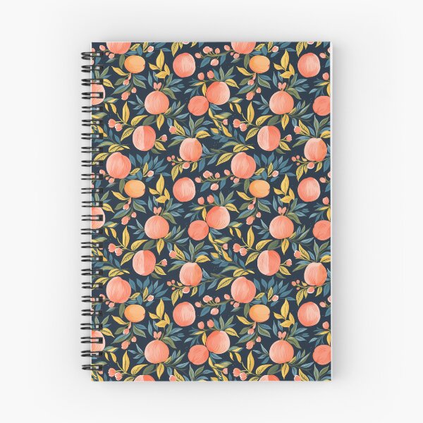 Item preview, Peaches & Florals Pattern  designed and sold by SowCow.