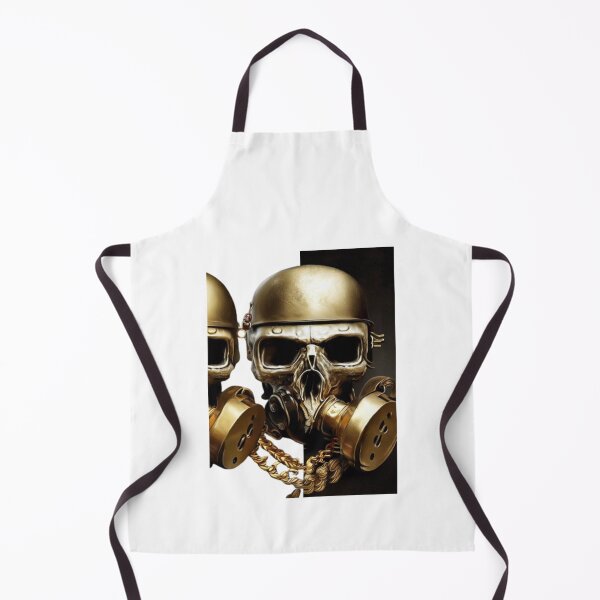 Item preview, Gas Mask Golden Skull designed and sold by DonAscaneo.