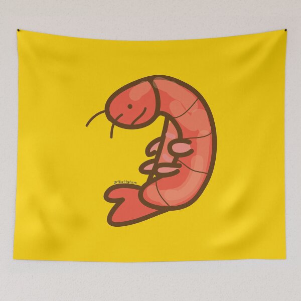 Item preview, Shrimp designed and sold by fluffyfamcraft.