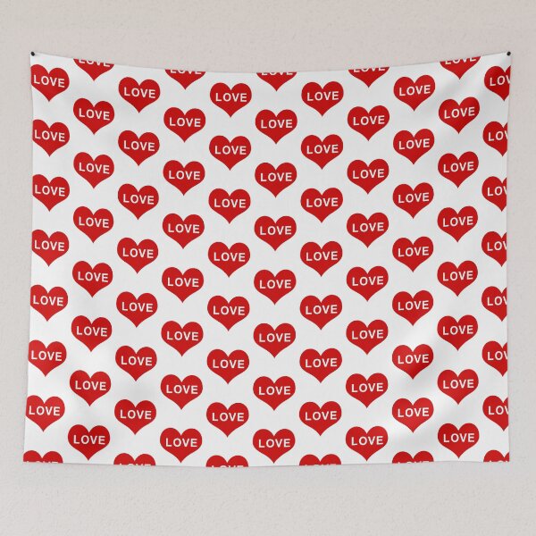 Item preview, LOVE Red Love Heart designed and sold by usernamenaijan.