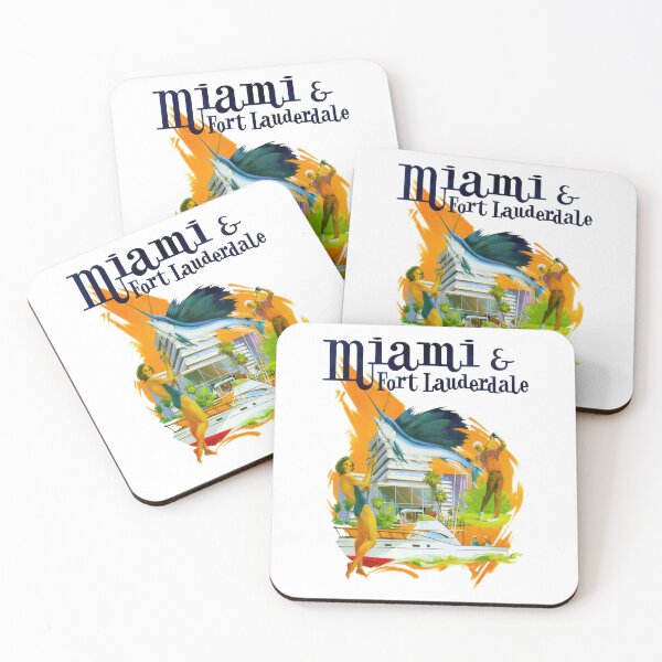 Item preview, Greetings from Miami/Ft. Lauderdale designed and sold by brianhillDESIGN.