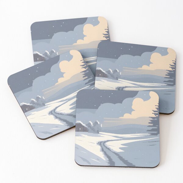 Item preview, Winter Land Pixel Art designed and sold by My Artprintz.