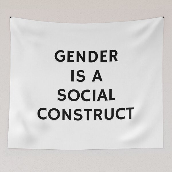 Item preview, Gender Is A Social Construct   designed and sold by Inspirationmotivation.