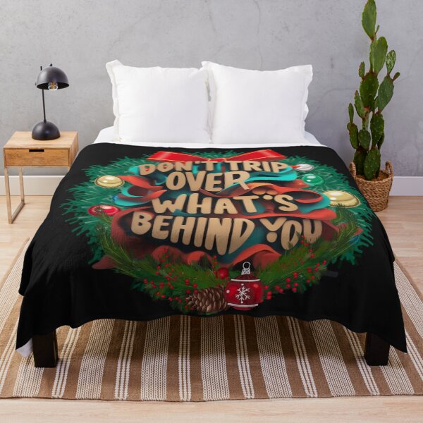 Item preview, DONT TRIP OVER WHATS BEHIND YOU, CHRISTMAS, PAST, MOM, DAD, GIFT, PYJAMAS designed and sold by carlos crane.