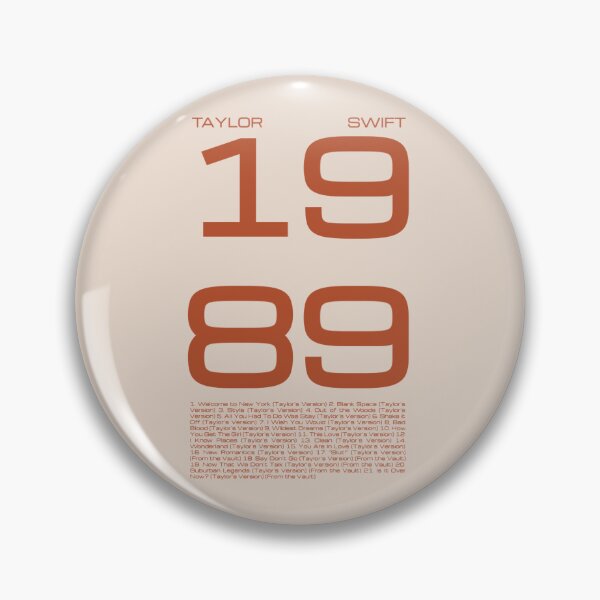 Item preview, 1989 (Taylor's Version) Track List (Retro Version) designed and sold by BlackwellNY.