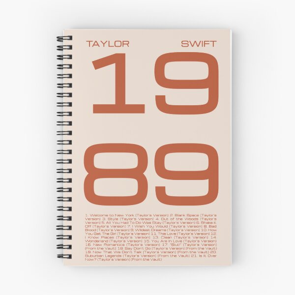 Item preview, 1989 (Taylor's Version) Track List (Retro Version) designed and sold by BlackwellNY.