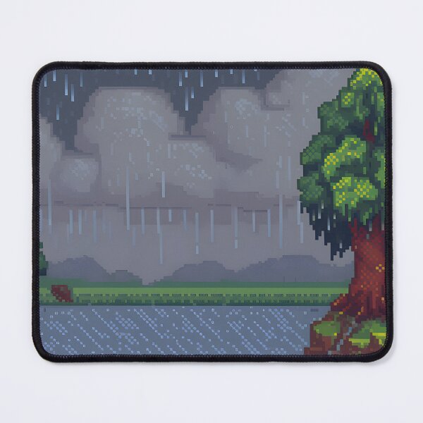 Item preview, Thunderstorm Pixel Art designed and sold by My Artprintz.