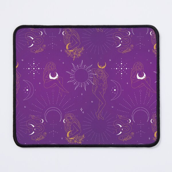 Item preview, Witchy Cottage core Collage Purple Silver and Gold designed and sold by shopcosmiclatte.
