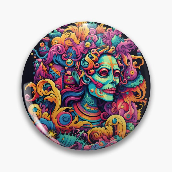Item preview, Psychedelic Crazy Lady | Psychotropic designed and sold by ksgraphics222.
