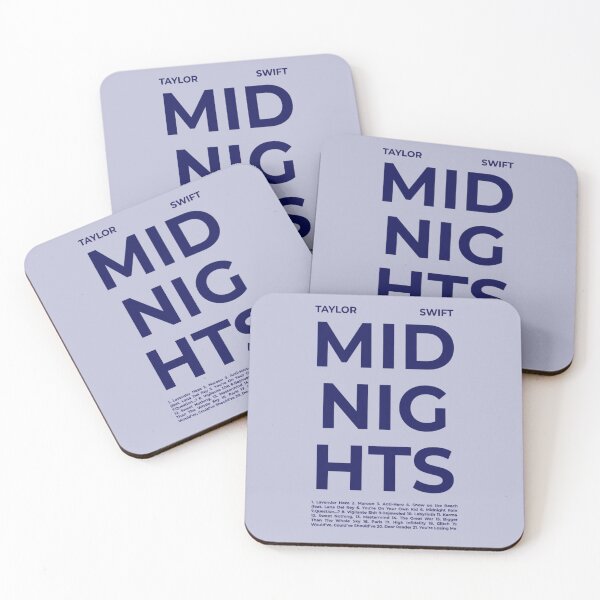 Item preview, Midnights Track List (Night Sky Version) designed and sold by BlackwellNY.