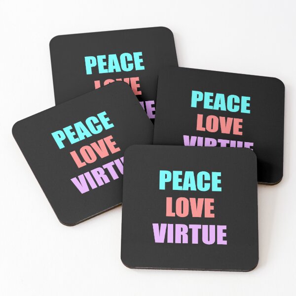 Item preview, Peace Love Virtue - International Day of Peace  designed and sold by Inspirationmotivation.