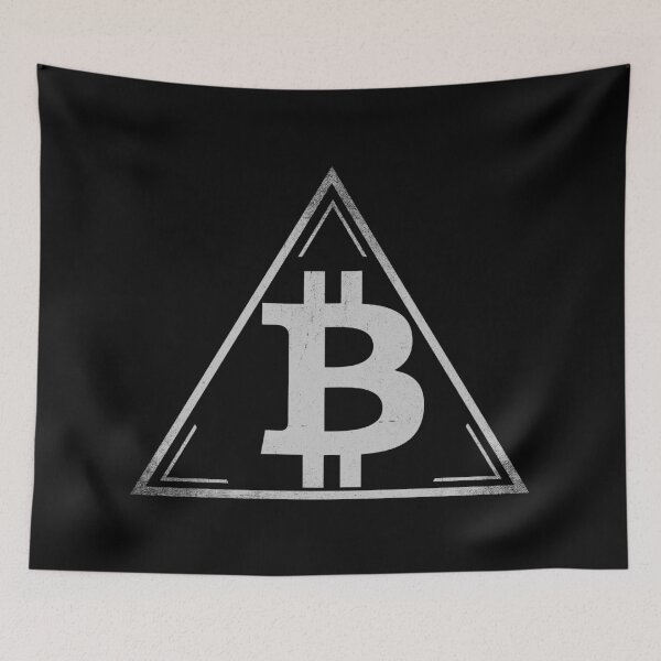 Item preview, Vintage Bitcoin Logo Triangle designed and sold by goodspy.