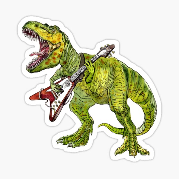 Item preview, Heavy metal dinosaur designed and sold by naktis.