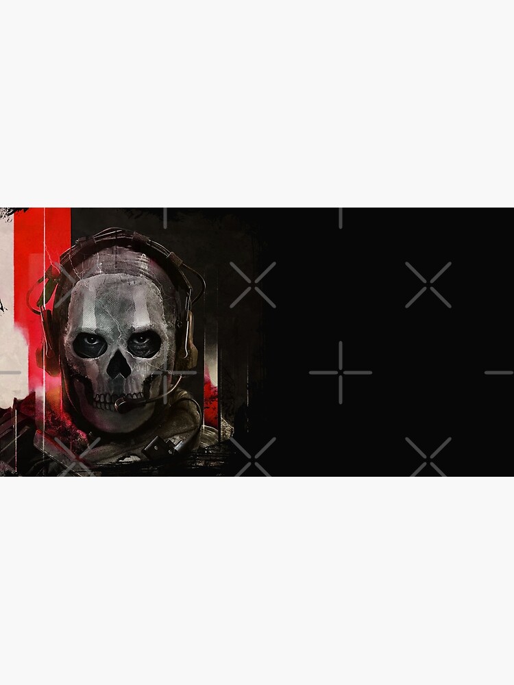 Aperçu 5 sur 5. Tapis de souris avec l'œuvre Modern Soldier Ghost prêt pour Warfare 2 créée et vendue par snexon.