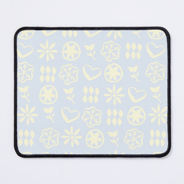 Item preview, Winter Pastel Blue Cream Boho Retro Mid Century Nostalgic Christmas Pattern designed and sold by blomastudios.