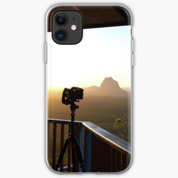 Waiting for sunset iPhone Soft Case