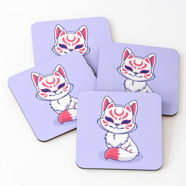 Item preview, Adorable Kitsune Fox: Cartoon Vector Icon Illustration designed and sold by hjian8219.