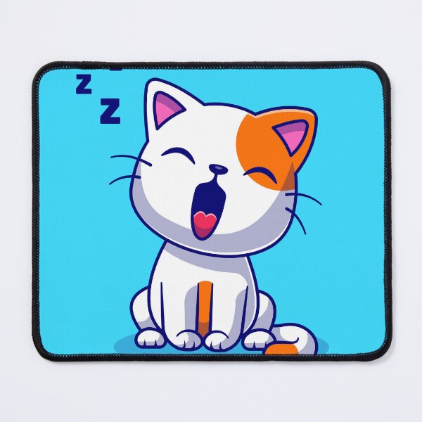 Item preview, Sleepy Cat Yawning: Cartoon Vector Icon Illustration designed and sold by hjian8219.