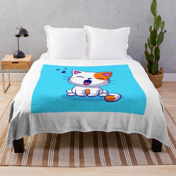 Item preview, Sleepy Cat Yawning: Cartoon Vector Icon Illustration designed and sold by hjian8219.