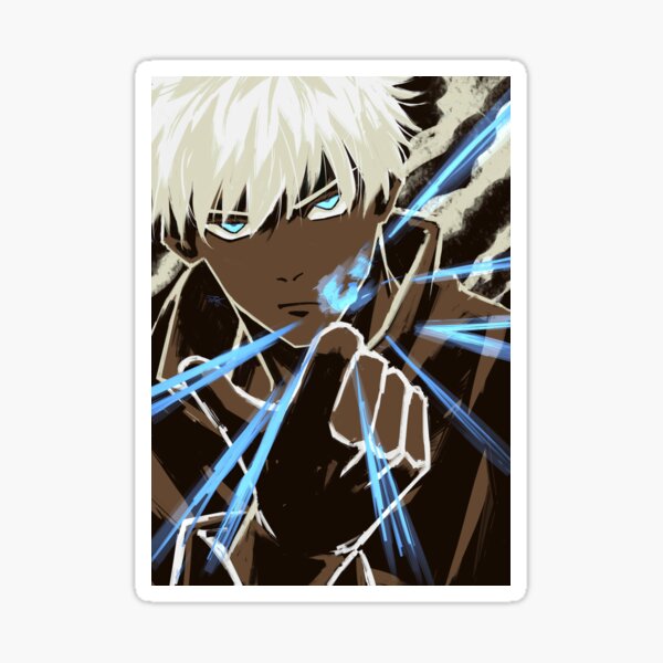 Gojo Satoru He is the strongest in Japanese Sticker for Sale by