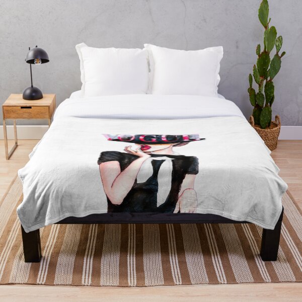 Item preview, Artistic portrayal of a beautiful girl with lovely lips and enchanting colors. designed and sold by Fashion black wings .