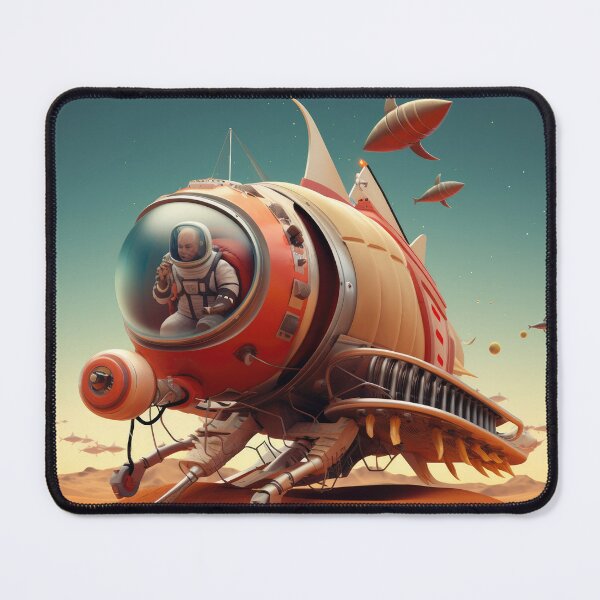 Item preview, On Mars in Martian Crawler designed and sold by Peter LOPEZ.