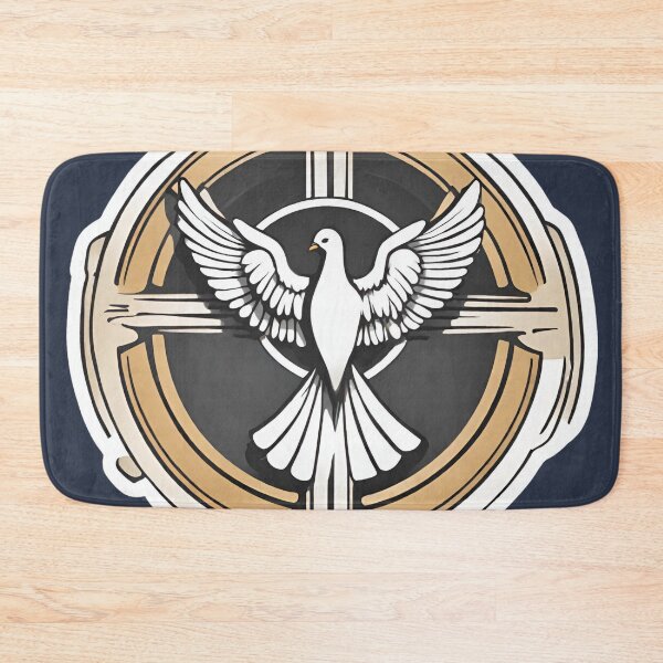 Item preview, Holy Dove Symbol High-Resolution | Divine Shield designed and sold by TrustInGrace.