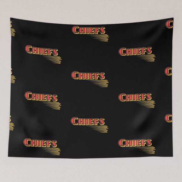 Item preview, KC Chiefs Retro Graphic Red Yellow Black designed and sold by TheVelvetBanana.