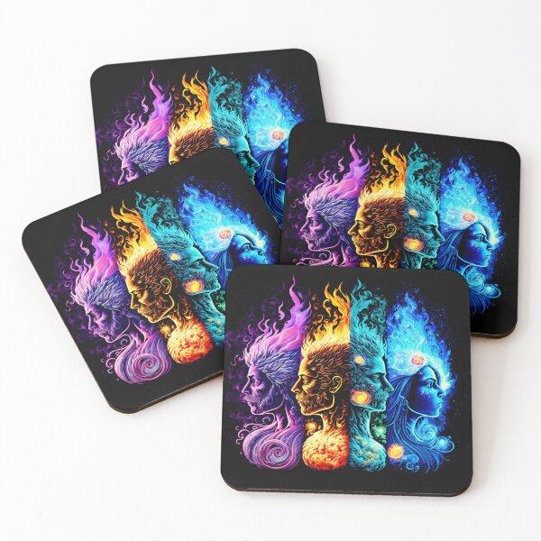 Item preview, avatar four elements designed and sold by MagicColorPrint.