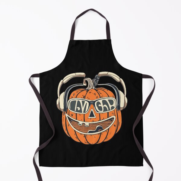 Item preview, Halloween Pumpkin Wearing Headset designed and sold by Joy Poddar.