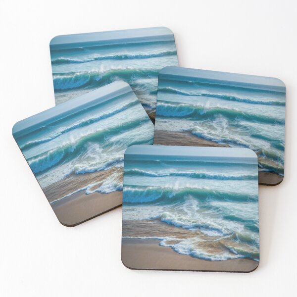 Item preview, Waves of Summer Beach designed and sold by Vorin Arts.