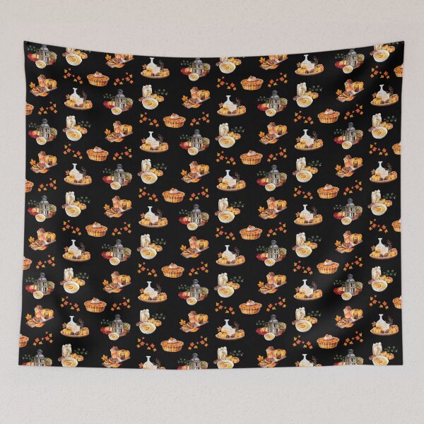 Item preview, Autumn - Pumpkin Season - Latte  - Fall Food Foodie Gift designed and sold by patternjp.