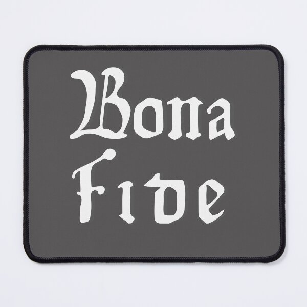 Item preview, Bona Fide Latin Phrase Meaning "In Good Faith" Self-Awareness White Text Design designed and sold by LGbubble.