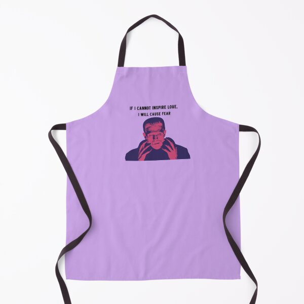 Item preview, Frankenstein Monster If I cannot Inspire Love I will Cause Fear Purple Background designed and sold by Denvervineart.