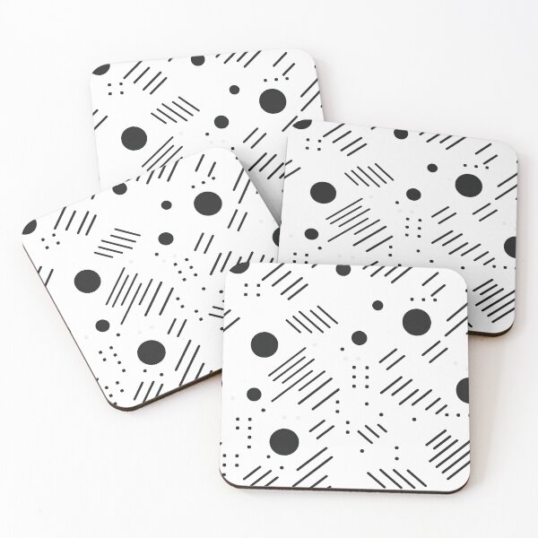 Item preview, White minimal art seamless designed and sold by Ttthunder123.