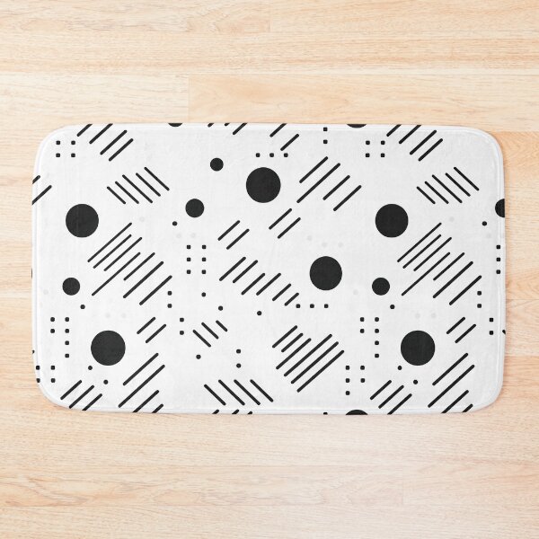 Item preview, White minimal art seamless designed and sold by Ttthunder123.