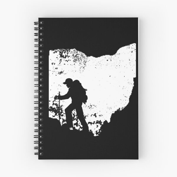 Item preview, Ohio Hiker Shirt Love Mountain Hiking Distressed Gear designed and sold by DynamicDesign.
