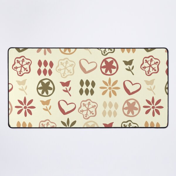 Item preview, Neutral Cream Pine Green Beige Boho Retro Mid Century Nostalgic Christmas Pattern designed and sold by blomastudios.