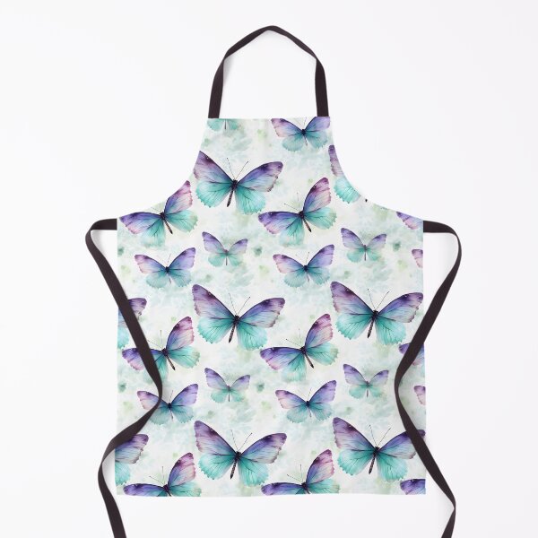 Item preview, Lavender & Teal Butterfly Composite Overlay Pattern #1 designed and sold by ARTficiallyAnon.