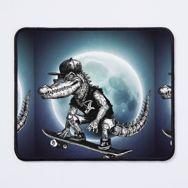 Item preview, Alligator Punk Skate and Moon designed and sold by DonAscaneo.
