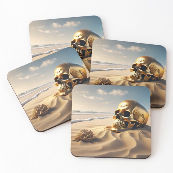 Item preview, Golden Skull  designed and sold by CloudyIdeas3288.