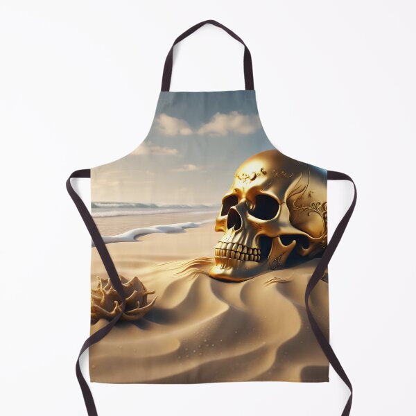 Item preview, Golden Skull designed and sold by CloudyIdeas3288.
