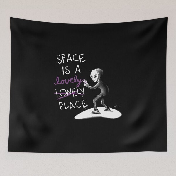 Item preview, Space is a Lovely Place designed and sold by Polaris Castillo.