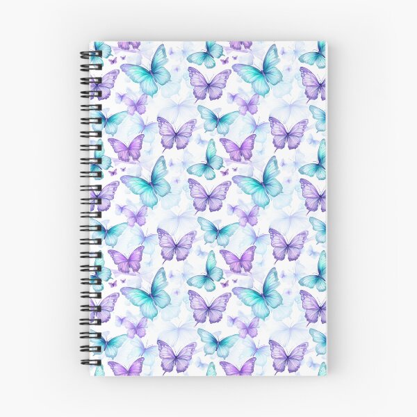 Item preview, Lavender & Teal Butterfly Composite Overlay Pattern #2 designed and sold by ARTficiallyAnon.