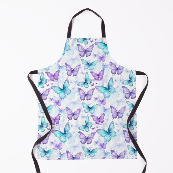 Item preview, Lavender & Teal Butterfly Composite Overlay Pattern #2 designed and sold by ARTficiallyAnon.