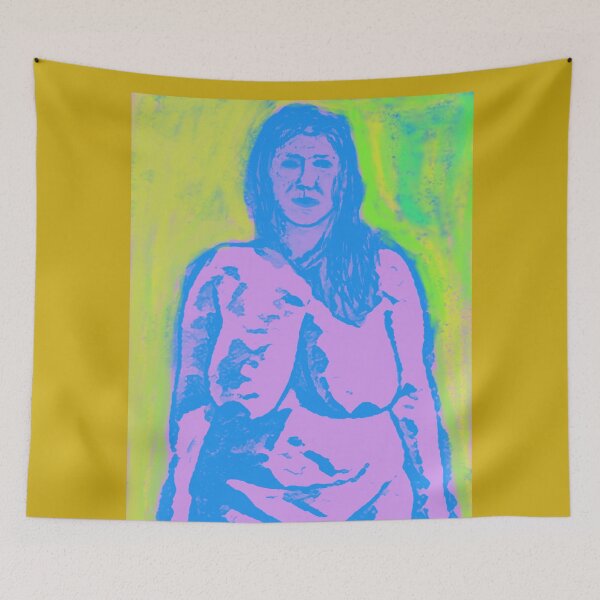 Item preview, Semi-abstract curvy female nude designed and sold by pulchritude560.