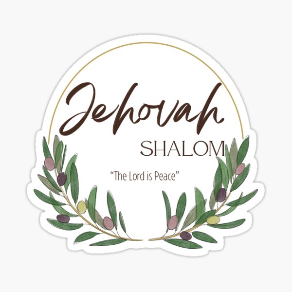 Item preview, Names of God:  Jehovah Shalom designed and sold by ChristianConvos.