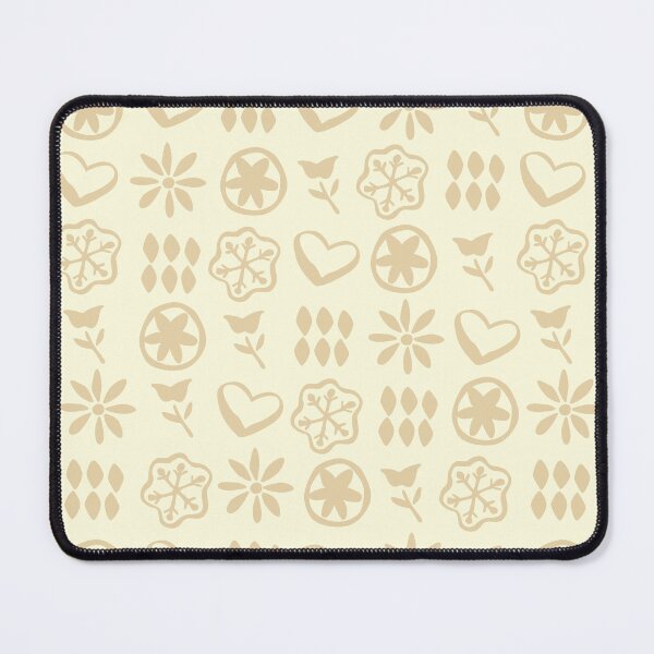 Item preview, Beige and Cream Boho Retro Mid Century Nostalgic Christmas Pattern designed and sold by blomastudios.