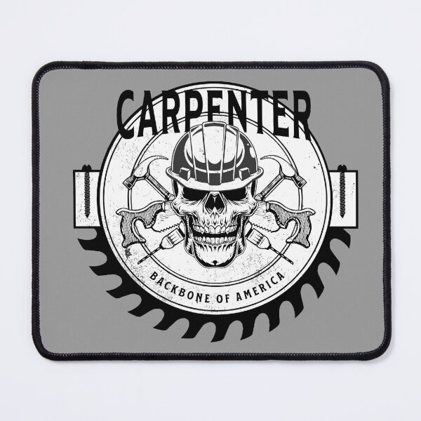 Item preview, Carpenter Skull | Backbone of America designed and sold by InkBlvd.